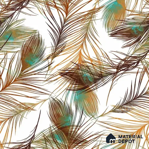 P46 4046 | 10 Meter x 21 Inches Florals Look Wallpaper - 57.41 Sq. Ft. | Minimum 15% wastage during installation