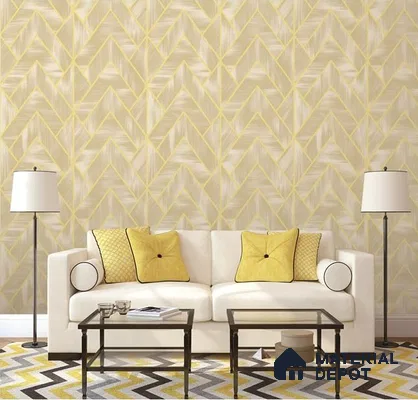 P49 4049 | 10 Meter x 21 Inches Texture Look Wallpaper - 57.41 Sq. Ft. | Minimum 15% wastage during installation