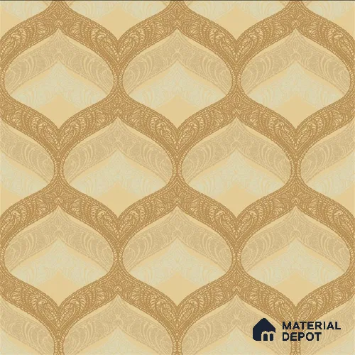 P58 4058 | 10 Meter x 21 Inches Geometric Look Wallpaper - 57.41 Sq. Ft. | Minimum 15% wastage during installation