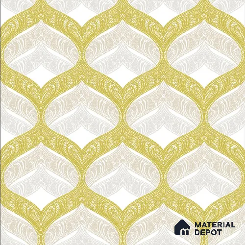 P59 4059 | 10 Meter x 21 Inches Geometric Look Wallpaper - 57.41 Sq. Ft. | Minimum 15% wastage during installation
