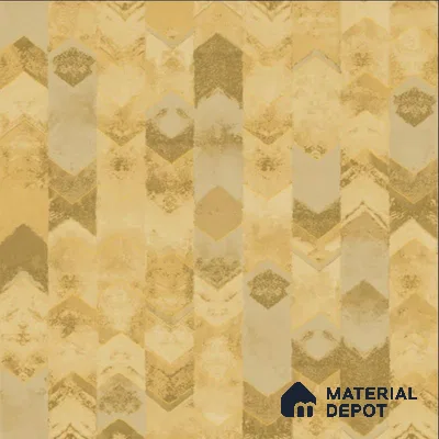 P6 4006 | 10 Meter x 21 Inches Geometric Look Wallpaper - 57.41 Sq. Ft. | Minimum 15% wastage during installation