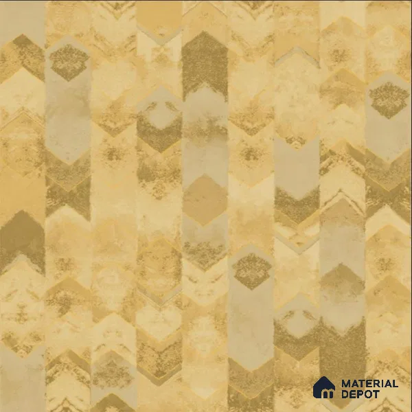 P6 4006 | 10 Meter x 21 Inches Geometric Look Wallpaper - 57.41 Sq. Ft. | Minimum 15% wastage during installation
