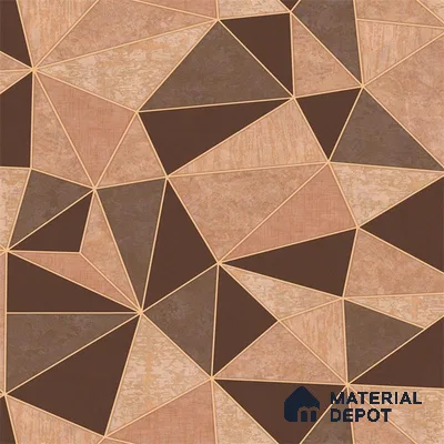 P60 4060 | 10 Meter x 21 Inches Geometric Look Wallpaper - 57.41 Sq. Ft. | Minimum 15% wastage during installation