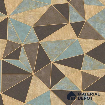 P62 4062 | 10 Meter x 21 Inches Geometric Look Wallpaper - 57.41 Sq. Ft. | Minimum 15% wastage during installation