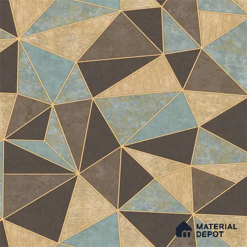 P62 4062 | 10 Meter x 21 Inches Geometric Look Wallpaper - 57.41 Sq. Ft. | Minimum 15% wastage during installation