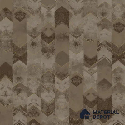 P7 4007 | 10 Meter x 21 Inches Geometric Look Wallpaper - 57.41 Sq. Ft. | Minimum 15% wastage during installation