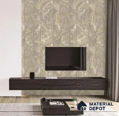 6026 | 10 Meter x 21 Inches Geometric Look Wallpaper - 57.41 Sq. Ft. | Minimum 15% wastage during installation
