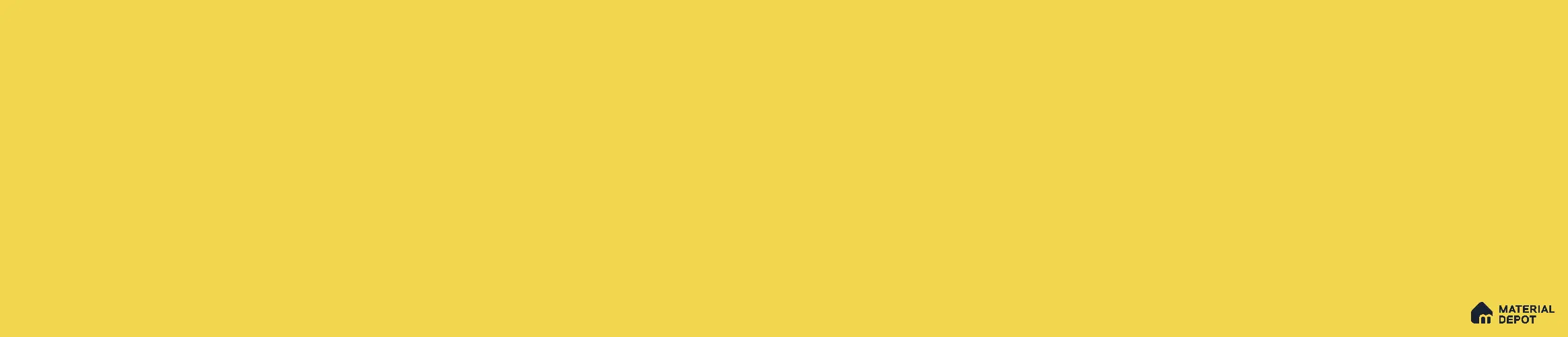 ME1330 Marigold Yellow 45x0.8 mm Yellows & Oranges Series Matte Finish Edgeband - 50 Metre