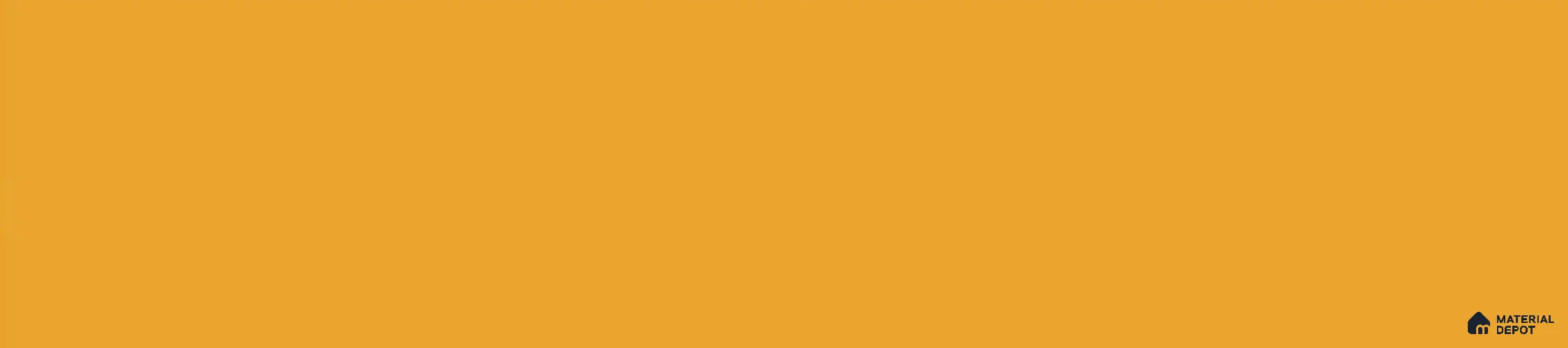 ME1340 Honey Yellow 25x2 mm Yellows & Oranges Series Matte Finish Edgeband - 50 Metre