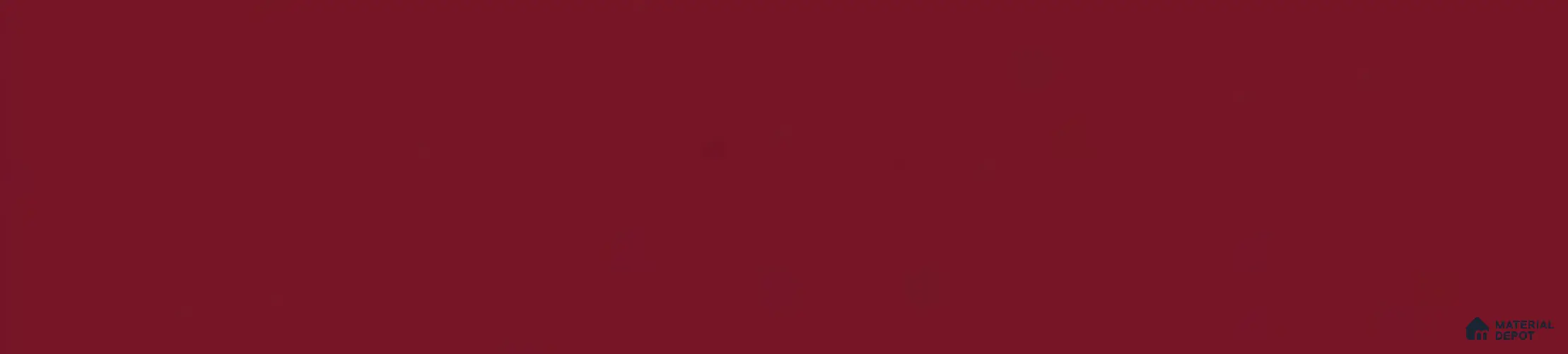ME1431 Poppy Red 25x0.8 mm Violets & Reds Series Matte Finish Edgeband - 50 Metre