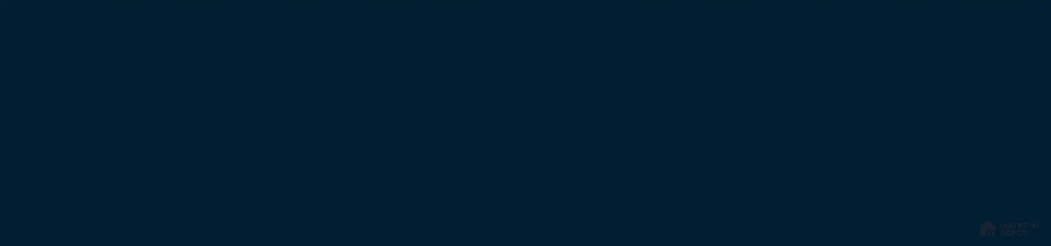 ME1516 Midnight Blue 25x0.8 mm Greens & Blues Series Matte Finish Edgeband - 50 Metre