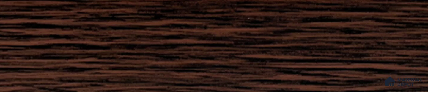 ME2190 Malagasi Wenge 25x0.8 mm Dark Woods Series High Gloss Finish Edgeband - 50 Metre