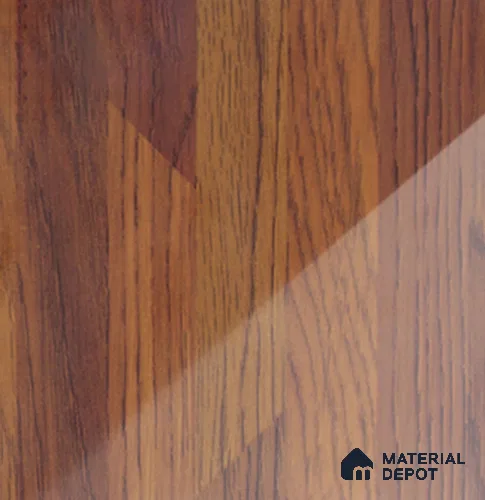 Wooden Look LM 18997 8 ft x 4 ft Glossy Finish Decorative Laminate - 0.8 mm | Suitable for TV Unit, Wardrobe, Kitchen Cabinets