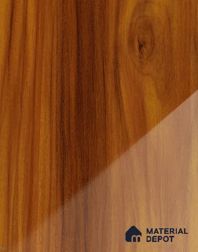Wooden Look LM 18981 8 ft x 4 ft Glossy Finish Decorative Laminate - 0.8 mm | Suitable for TV Unit, Wardrobe, Kitchen Cabinets