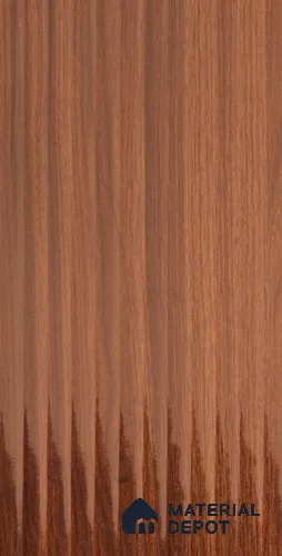 Wooden Fluted LM 18915 8 ft x 4 ft Texture Finish Decorative Laminate - 0.8 mm | Suitable for TV Unit,Wardrobe, Kitchen Cabinets