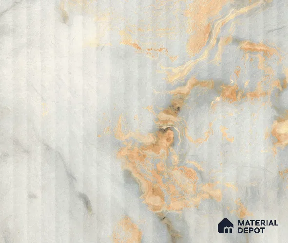 Marble Fluted LM 18913 8 ft x 4 ft Texture Finish Decorative Laminate - 0.8 mm | Suitable for TV Unit,Wardrobe, Kitchen Cabinets