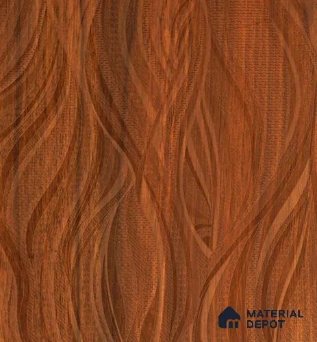 Patterned Look LM 19033 8 ft x 4 ft Texture Finish Decorative Laminate - 0.8 mm | Suitable for Bedroom, TV Unit, Wardrobe