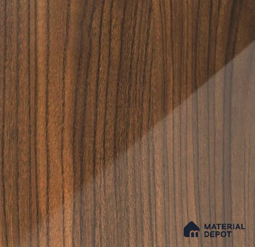 Wooden Look LM 18984 8 ft x 4 ft Glossy Finish Decorative Laminate - 0.8 mm | Suitable for TV Unit, Wardrobe, Kitchen Cabinets