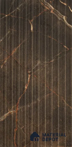 Marble Fluted LM 18832 8 ft x 4 ft Texture Finish Decorative Laminate - 0.8 mm | Suitable for TV Unit,Wardrobe, Kitchen Cabinets