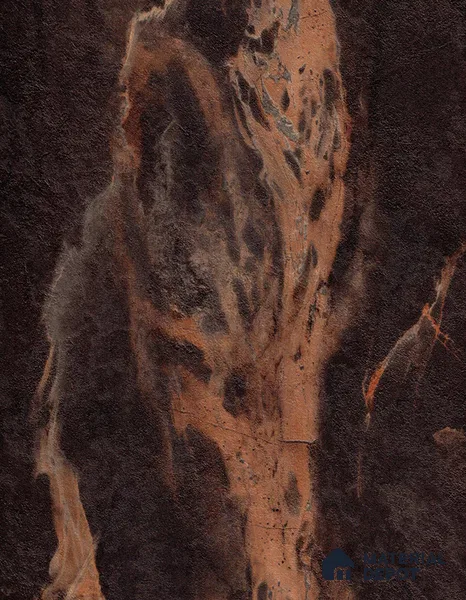 Brown Marble Look LM 19002 8 ft x 4 ft Texture Finish Decorative Laminate - 0.8 mm | Suitable for TV Unit, Wardrobe, Kitchen Cabinets