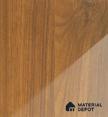 Wooden Look LM 18983 8 ft x 4 ft Glossy Finish Decorative Laminate - 0.8 mm | Suitable for TV Unit, Wardrobe, Kitchen Cabinets
