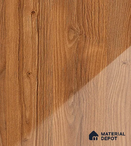Wooden Look LM 18999 8 ft x 4 ft Glossy Finish Decorative Laminate - 0.8 mm | Suitable for TV Unit, Wardrobe, Kitchen Cabinets