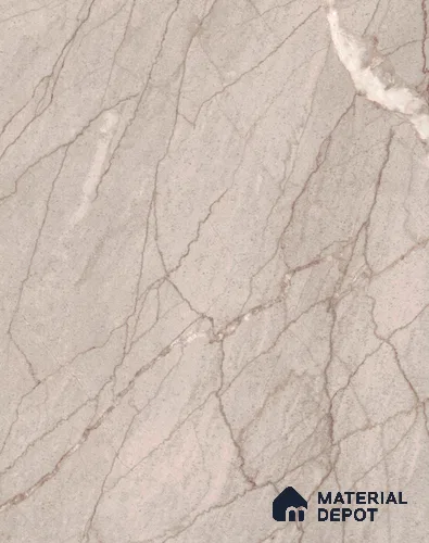 Beige Marble Look LM 18951 8 ft x 4 ft Matte Finish Decorative Laminate - 0.8 mm | Suitable for TV Unit, Wardrobe, Kitchen Cabinets
