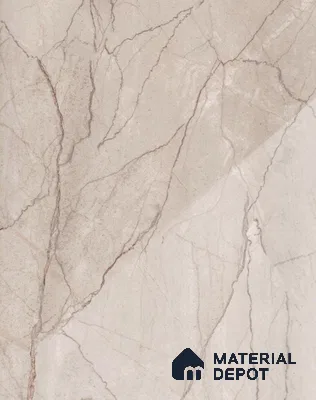 Beige Marble Look LM 18970 8 ft x 4 ft Glossy Finish Decorative Laminate - 0.8 mm | Suitable for TV Unit, Wardrobe, Kitchen Cabinets