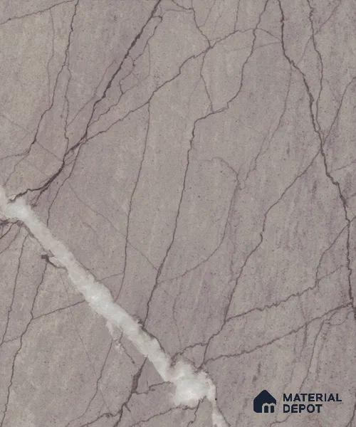 Grey Marble Look LM 18950 8 ft x 4 ft Matte Finish Decorative Laminate - 0.8 mm | Suitable for TV Unit, Wardrobe, Kitchen Cabinets