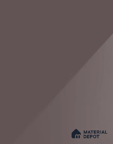 Silver Grey Solid Colors Look LM 18899 8 ft x 4 ft Glossy Finish Decorative Laminate - 0.8 mm | Suitable for Living Room, Kitchen, Office