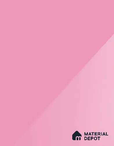 Blush Pink Solid Colors Look LM 18895 8 ft x 4 ft Glossy Finish Decorative Laminate - 0.8 mm | Suitable for Living Room, Kitchen, Office