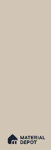 Warm Beige Solid Colors Look LM 18877 8 ft x 4 ft Glossy Finish Decorative Laminate - 0.8 mm | Suitable for Living Room, Kitchen, Office