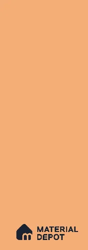 Peach Orange Solid Colors Look LM 18863 8 ft x 4 ft Matte Finish Decorative Laminate - 0.8 mm | Suitable for Living Room, Kitchen, Office