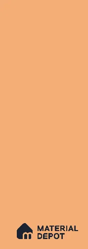 Peach Orange Solid Colors Look LM 18872 8 ft x 4 ft Glossy Finish Decorative Laminate - 0.8 mm | Suitable for Living Room, Kitchen, Office