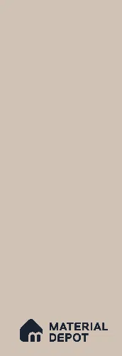 Almond Beige Solid Colors Look LM 18876 8 ft x 4 ft Glossy Finish Decorative Laminate - 0.8 mm | Suitable for Living Room, Kitchen, Office