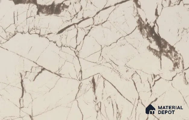 Beige Marble Look 9295 SHG 8 ft x 4 ft High Gloss Finish Decorative Laminate - 1 mm | Suitable for TV Unit, Wardrobe, Kitchen Cabinets
