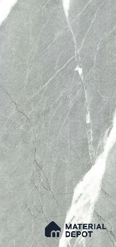 Grey Marble Look 9347 SHG 8 ft x 4 ft High Gloss Finish Decorative Laminate - 1 mm | Suitable for TV Unit, Wardrobe, Kitchen Cabinets