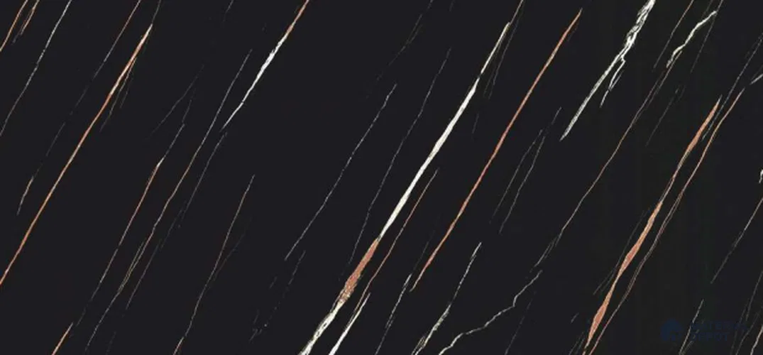 Black Marble Look 9349 SML 8 ft x 4 ft Texture Finish Decorative Laminate - 1 mm | Suitable for TV Unit, Wardrobe, Kitchen Cabinets