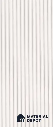 Frosted Taupe Fluted Solid Color 9502 RMG 8 ft x 4 ft Texture Finish Decorative Laminate - 1 mm | Suitable for TV Unit,Wardrobe, Kitchen Cabinets