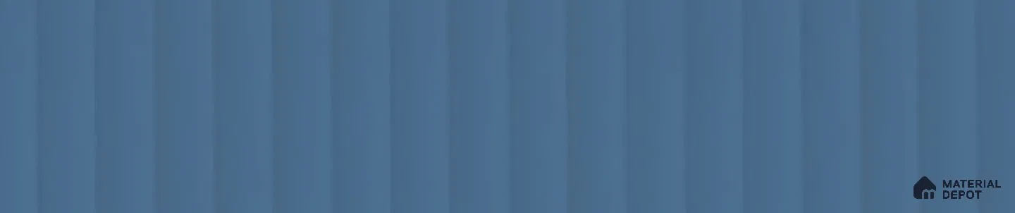 Electric Blue Fluted Solid Color 9540 ALC 8 ft x 4 ft Texture Finish Decorative Laminate - 1 mm | Suitable for TV Unit,Wardrobe, Kitchen Cabinets