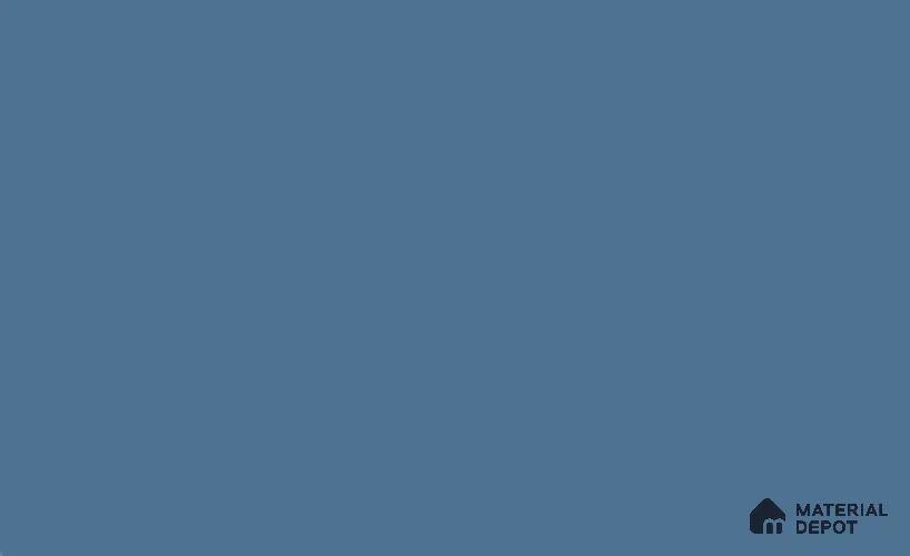 Blue Solid Colors Look 9540 HG 8 ft x 4 ft High Gloss Finish Decorative Laminate - 1 mm | Suitable for Living Room, Kitchen, Office