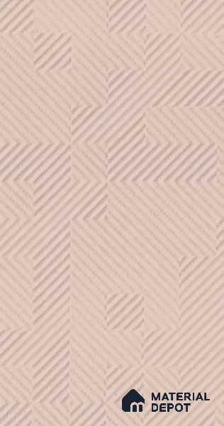 Patterned Look 9562 ISM 8 ft x 4 ft Texture Finish Decorative Laminate - 1 mm | Suitable for Bedroom, TV Unit, Wardrobe