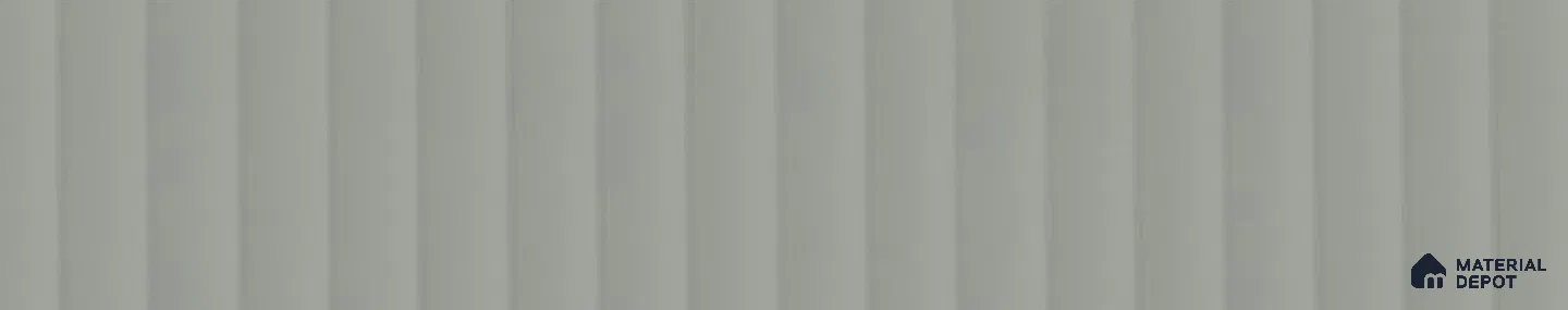 Cool Grey Fluted Solid Color 9574 ALC 8 ft x 4 ft Texture Finish Decorative Laminate - 1 mm | Suitable for TV Unit,Wardrobe, Kitchen Cabinets