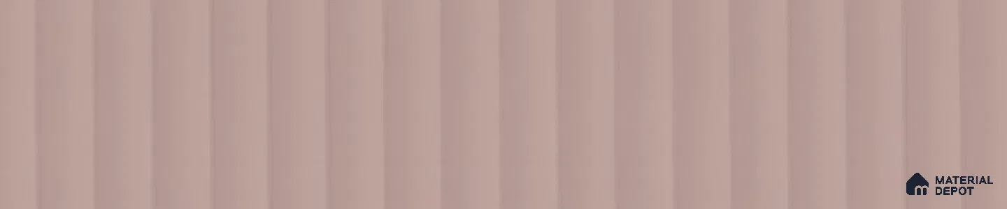 Muted Caramel Brown Fluted Solid Color 9577 ALC 8 ft x 4 ft Texture Finish Decorative Laminate - 1 mm | Suitable for TV Unit,Wardrobe, Kitchen Cabinets