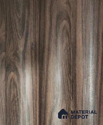 Brown Wooden Louver PN 01438 8 ft x 5 inch Charcoal Panel - 12 mm | Suitable for Feature Wall, TV Unit & Living Room | Width is Subjected to 5% Variation