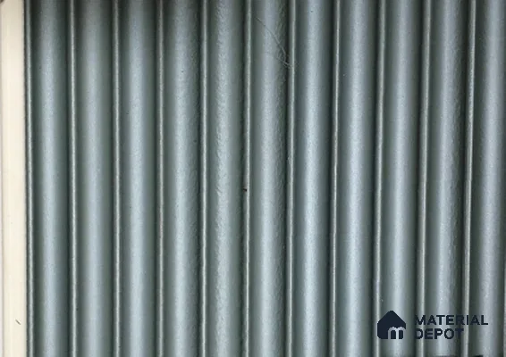 Grey Plain Colour Louver PN 01462 8 ft x 5 inch Charcoal Panel - 12 mm | Suitable for Feature Wall, TV Unit & Living Room | Width is Subjected to 5% Variation