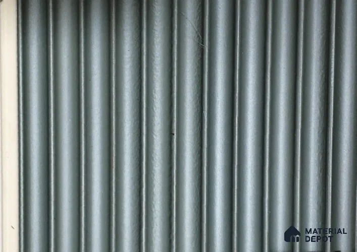 Grey Plain Colour Louver PN 01462 8 ft x 5 inch Charcoal Panel - 12 mm | Suitable for Feature Wall, TV Unit & Living Room | Width is Subjected to 5% Variation