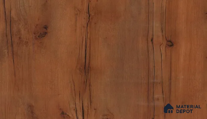 Wooden Look LM 23357 Rustic Cedar 8 ft x 4 ft High Gloss Finish 6H Anti Scratch Acrylic Laminate - 1.5 mm | Suitable for Kitchen Cabinet, TV Unit, Wardrobe