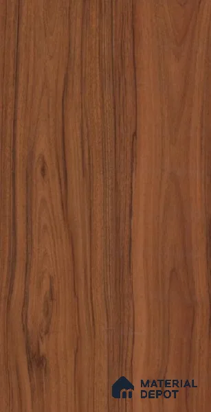 Wooden Look LM 23364 Walnut Crest 8 ft x 4 ft High Gloss Finish 6H Anti Scratch Acrylic Laminate - 1.5 mm | Suitable for Kitchen Cabinet, TV Unit, Wardrobe