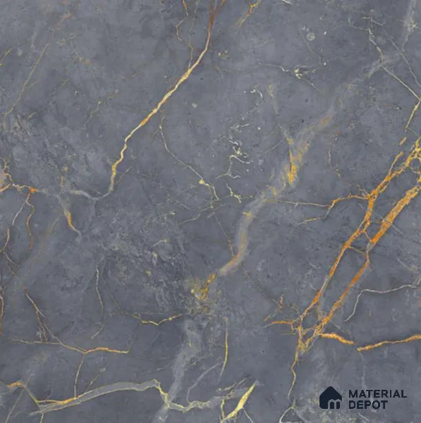 Grey Marble Look SDG 2 8 ft x 4 ft Texture Finish Decorative Laminate - 1 mm | Suitable for TV Unit, Wardrobe, Kitchen Cabinets
